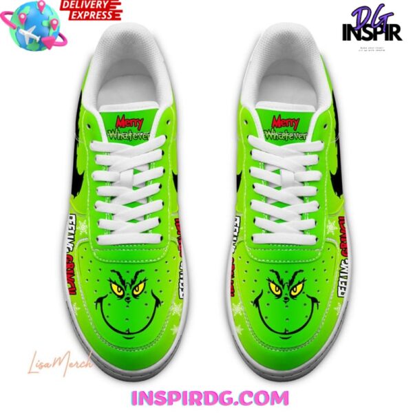 Tubopro The Grinch Air Low-Top Sneakers Shoes For Men And Women - Image 4