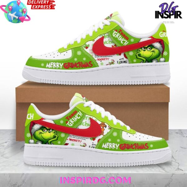 Tubopro The Grinch Air Low-Top Sneakers Shoes For Men And Women - Image 2