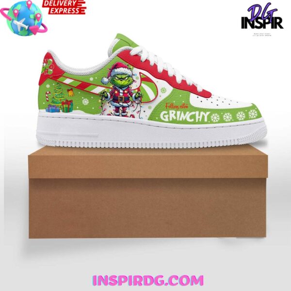 Tubopro The Grinch Air Low-Top Sneakers Shoes For Men And Women - Image 3