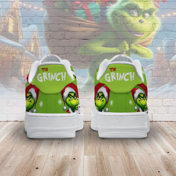 Tubopro The Grinch Air Low-Top Sneakers Shoes For Men And Women - Image 2