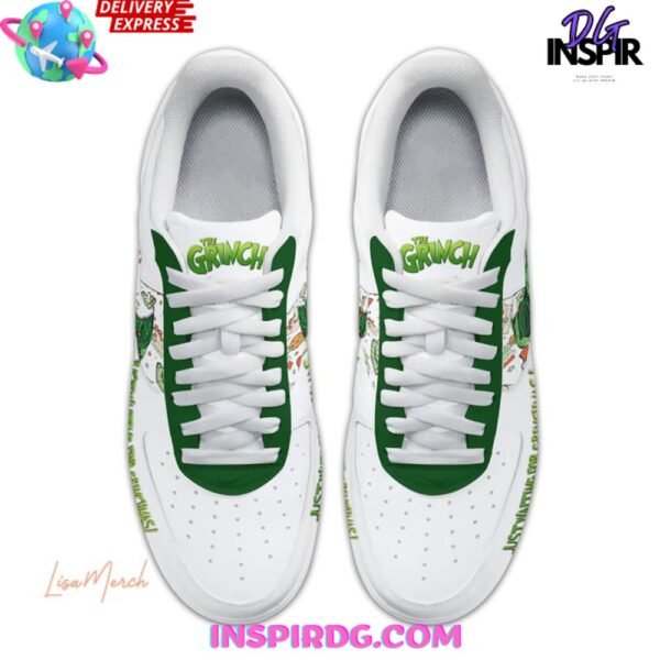 Tubopro The Grinch Air Low-Top Sneakers Shoes For Men And Women - Image 4