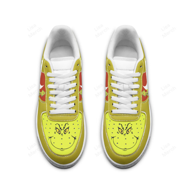 Tubopro The Grinch Air Low-Top Sneakers Shoes For Men And Women - Image 2