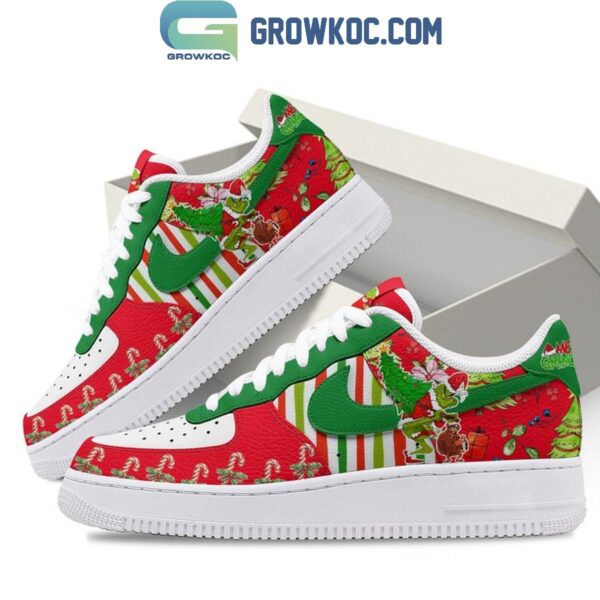 Tubopro The Grinch Air Low-Top Sneakers Shoes For Men And Women - Image 2