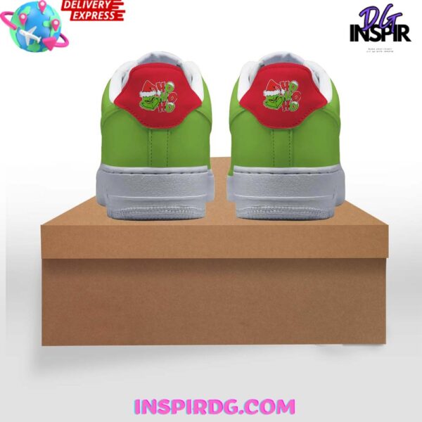 Tubopro The Grinch Air Low-Top Sneakers Shoes For Men And Women - Image 4