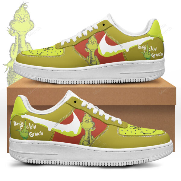 Tubopro The Grinch Air Low-Top Sneakers Shoes For Men And Women