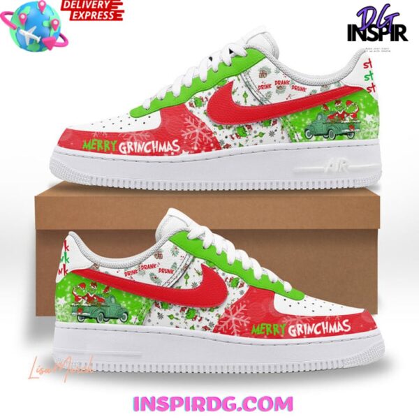 Tubopro The Grinch Air Low-Top Sneakers Shoes For Men And Women - Image 2