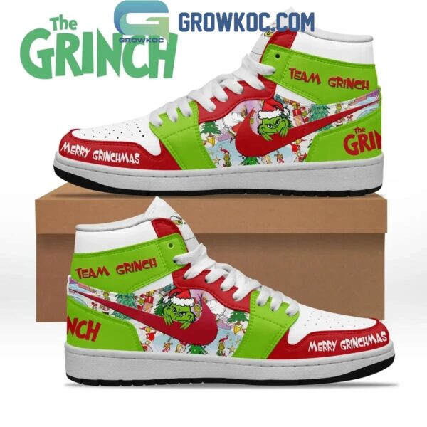 Tubopro The Grinch AJ1 High Sneakers Shoes For Men And Women