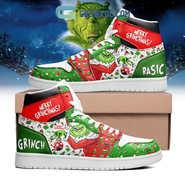 Tubopro The Grinch AJ1 High Sneakers Shoes For Men And Women