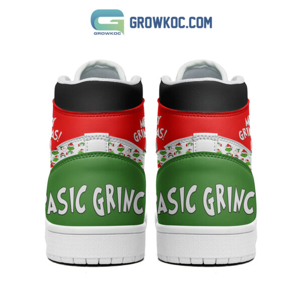 Tubopro The Grinch AJ1 High Sneakers Shoes For Men And Women - Image 3