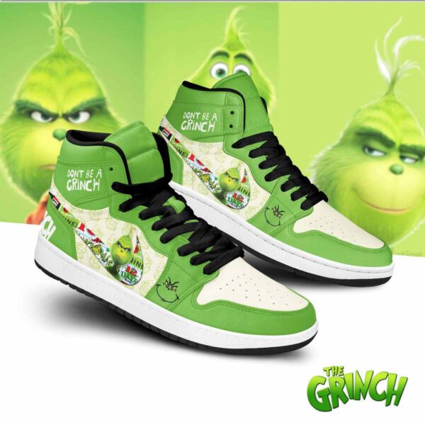 Tubopro The Grinch AJ1 High Sneakers Shoes For Men And Women