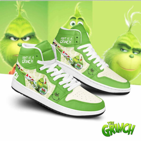Tubopro The Grinch AJ1 High Sneakers Shoes For Men And Women