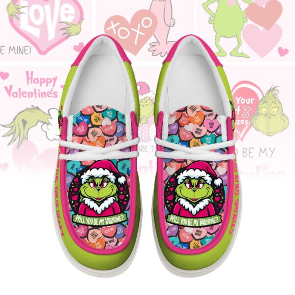 Tubopro The Grinch Personalized Hey Dude Shoes For Men And Women - Image 3