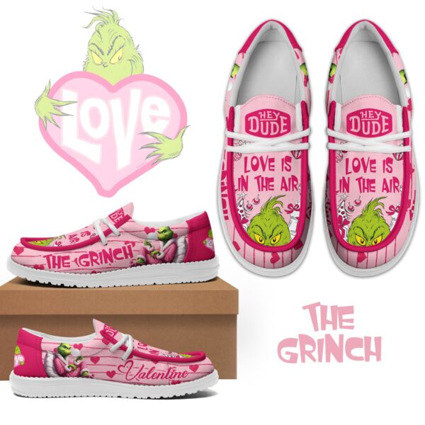 Tubopro The Grinch Personalized Hey Dude Shoes For Men And Women - Image 2