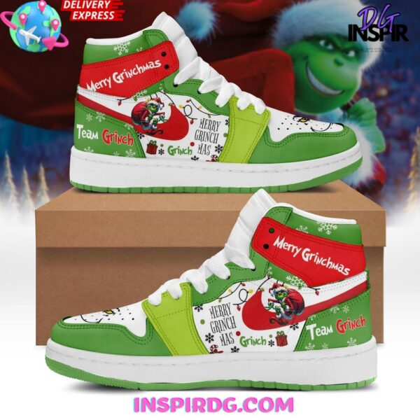 Tubopro The Grinch High Sneakers Shoes For Men And Women