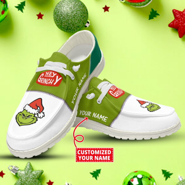 Tubopro The Grinch Personalized Hey Dude Shoes For Men And Women