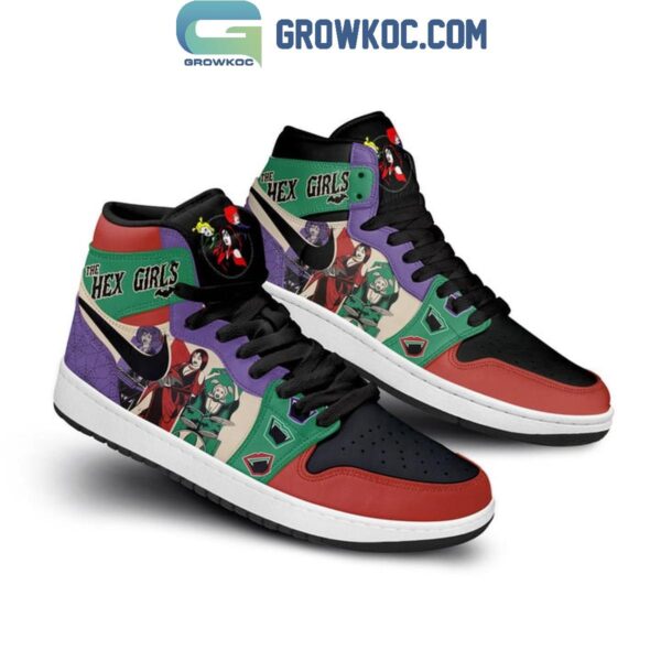Tubopro The Hex Girls AJ1 High Sneakers Shoes For Men And Women - Image 2