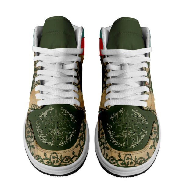 Tubopro The Hobbit AJ1 High Sneakers Shoes For Men And Women - Image 2