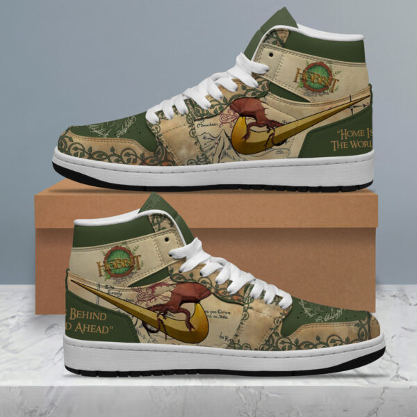 Tubopro The Hobbit AJ1 High Sneakers Shoes For Men And Women - Image 4