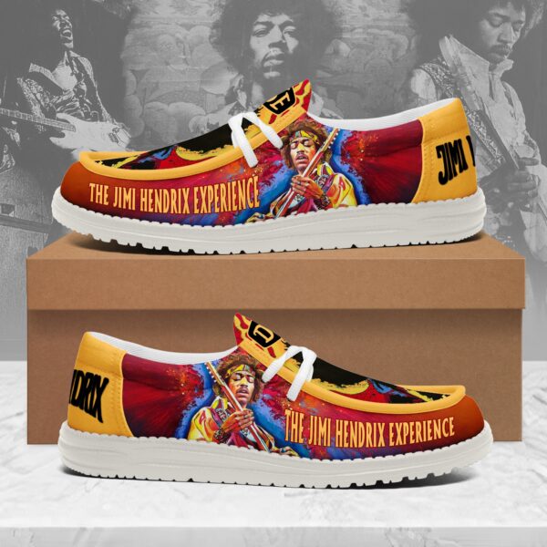 Tubopro The Jimi Hendrix Experience Personalized Hey Dude Shoes For Men And Women