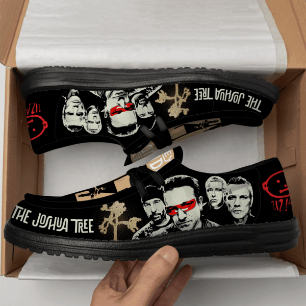 Tubopro The Joshua Tree U2 Personalized Hey Dude Shoes For Men And Women - Image 5