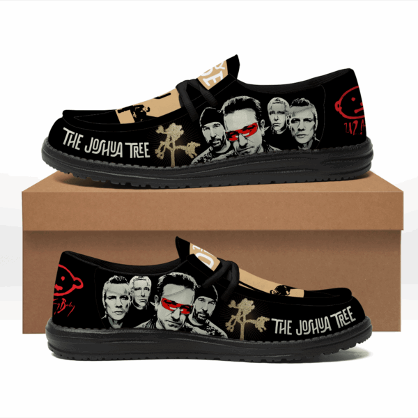 Tubopro The Joshua Tree U2 Personalized Hey Dude Shoes For Men And Women - Image 3