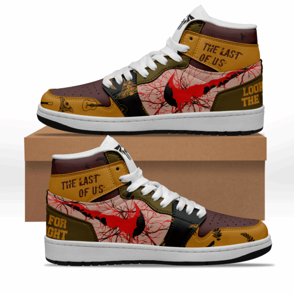 Tubopro The Last of Us AJ1 High Sneakers Shoes For Men And Women