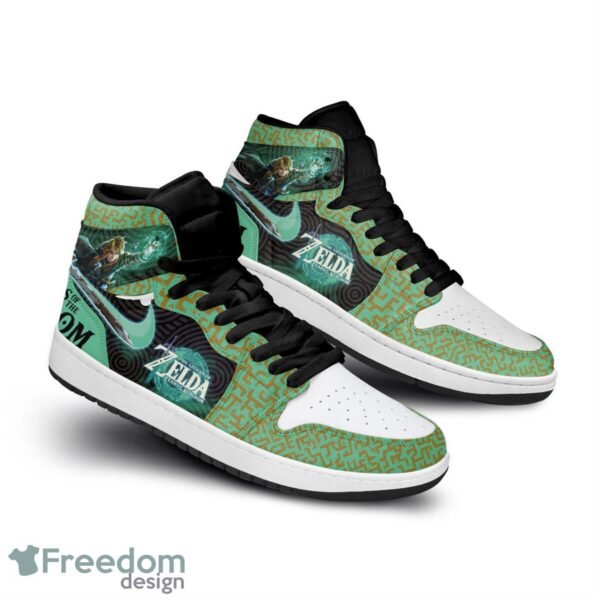 Tubopro The Legend of Zelda AJ1 High Sneakers Shoes For Men And Women - Image 2