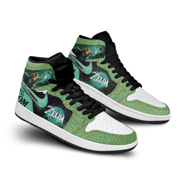 Tubopro The Legend of Zelda AJ1 High Sneakers Shoes For Men And Women - Image 2