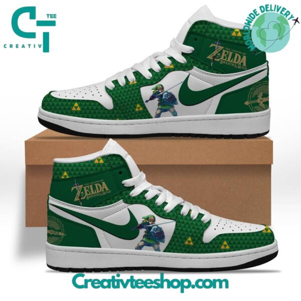 Tubopro The Legend Of Zelda AJ1 High Sneakers Shoes For Men And Women