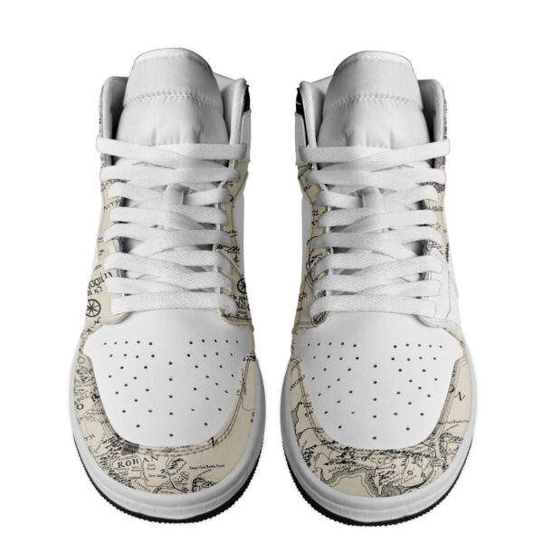 Tubopro The Lord Of The Rings AJ1 High Sneakers Shoes For Men And Women - Image 2