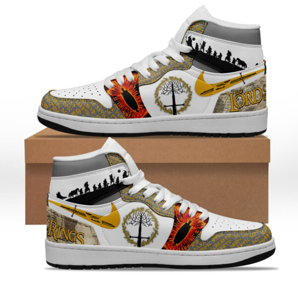 Tubopro The Lord of the Rings AJ1 High Sneakers Shoes For Men And Women