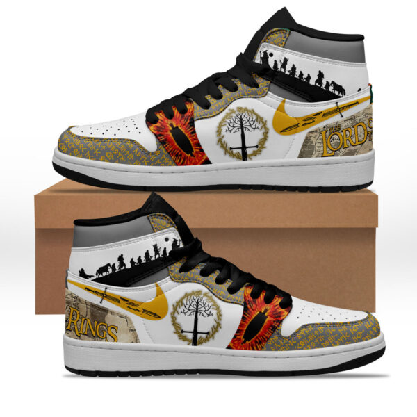 Tubopro The Lord of the Rings AJ1 High Sneakers Shoes For Men And Women