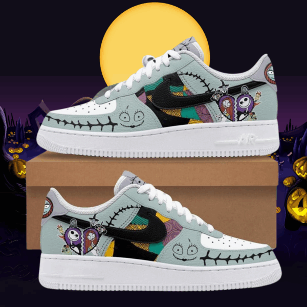 Tubopro The Nightmare Before Christmas Air Low-Top Sneakers Shoes For Men And Women