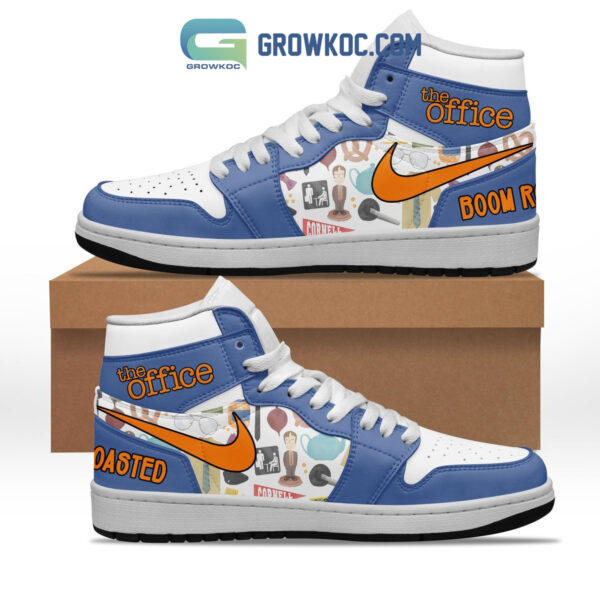 Tubopro The Office Boom Roasted AJ1 High Sneakers Shoes For Men And Women