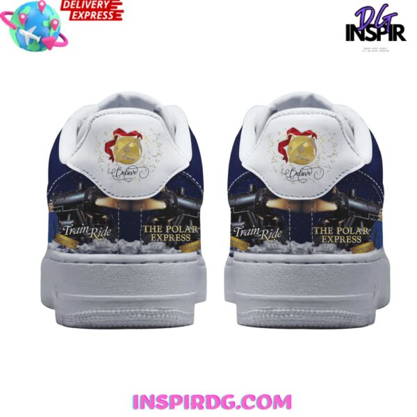 Tubopro The Polar Express Air Low-Top Sneakers Shoes For Men And Women - Image 4