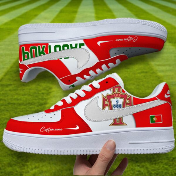 Tubopro The Portugal National Team Air Low-Top Sneakers Shoes For Men And Women