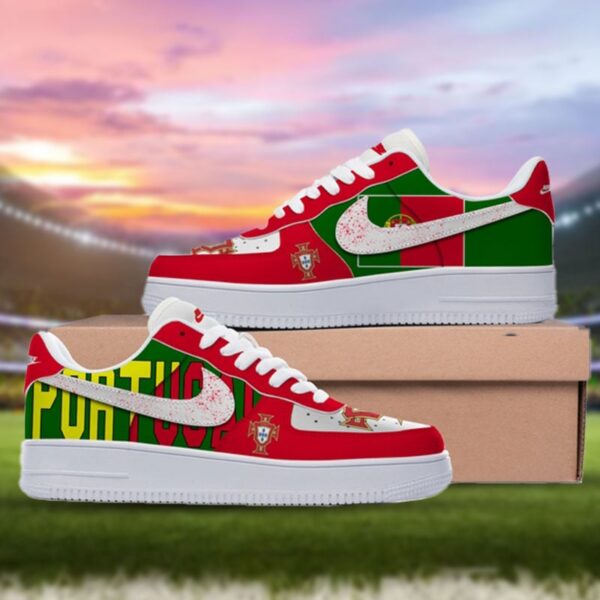 Tubopro The portugal national team Air Low-Top Sneakers Shoes For Men And Women