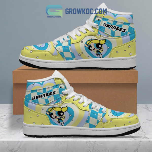 Tubopro The Powerpuff Girls AJ1 High Sneakers Shoes For Men And Women
