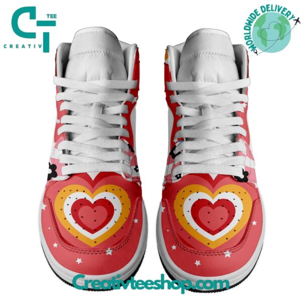 Tubopro The Powerpuff Girls AJ1 High Sneakers Shoes For Men And Women - Image 2