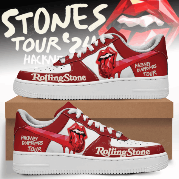 Tubopro The Rolling Stones Air Low-Top Sneakers Shoes For Men And Women