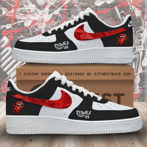 Tubopro The Rolling Stones Air Low-Top Sneakers Shoes For Men And Women