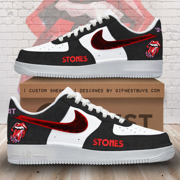 Tubopro The Rolling Stones Air Low-Top Sneakers Shoes For Men And Women