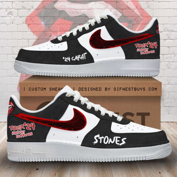 Tubopro The Rolling Stones Air Low-Top Sneakers Shoes For Men And Women