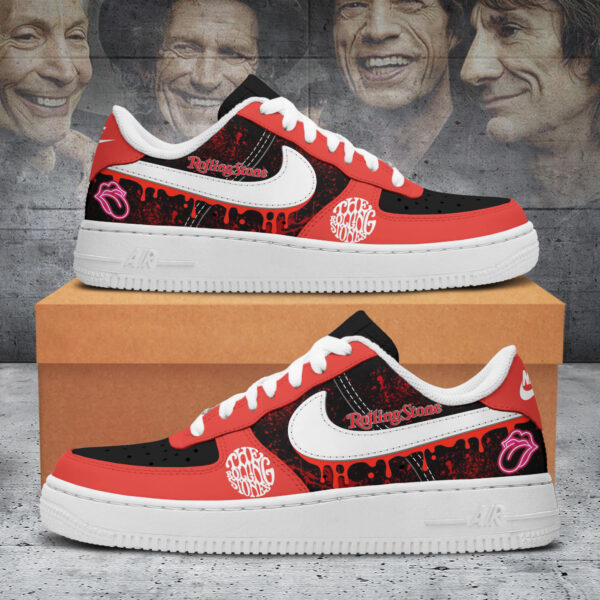 Tubopro The Rolling Stones Air Low-Top Sneakers Shoes For Men And Women