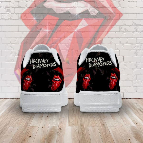 Tubopro The Rolling Stones Air Low-Top Sneakers Shoes For Men And Women - Image 3