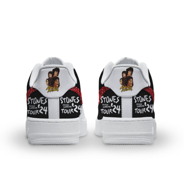 Tubopro The Rolling Stones Air Low-Top Sneakers Shoes For Men And Women - Image 2