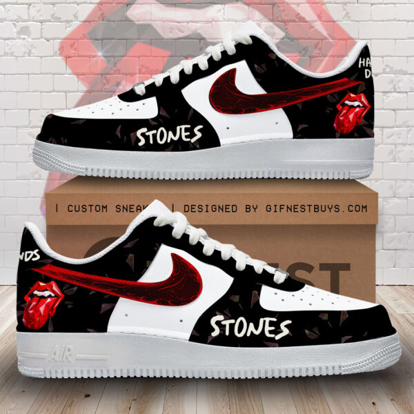 Tubopro The Rolling Stones Air Low-Top Sneakers Shoes For Men And Women