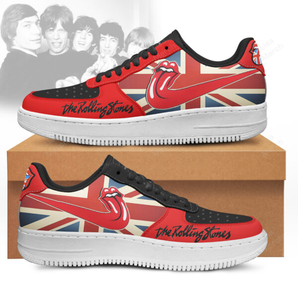Tubopro The Rolling Stones Air Low-Top Sneakers Shoes For Men And Women