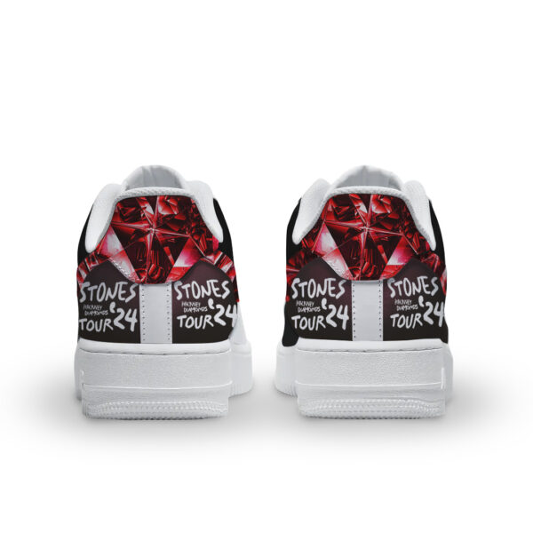 Tubopro The Rolling Stones Air Low-Top Sneakers Shoes For Men And Women - Image 3