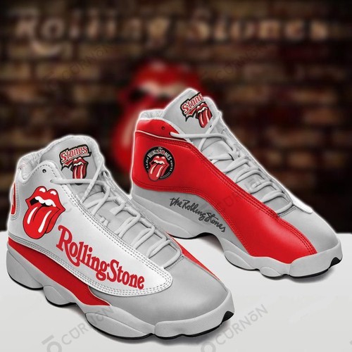 Tubopro The Rolling Stones AJ13 Sneakers Shoes For Men And Women